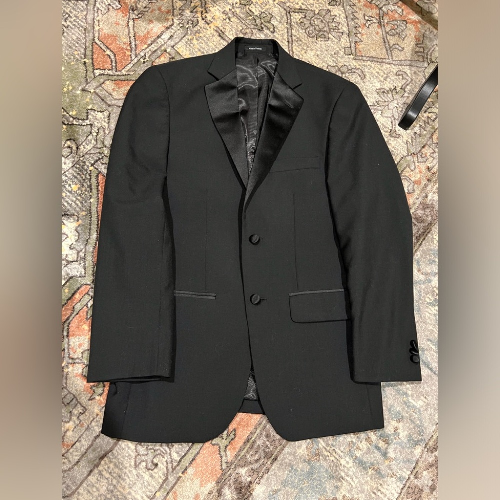 Linea Uomo Suit Jacket - BLACK
